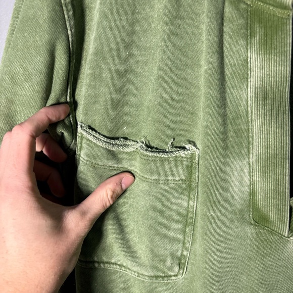 Daily Practice by Anthropologie Distressed Sweater Mini Dress Size Small - Picture 4 of 5